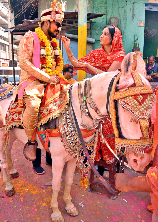 Holi Celebration In Hyderabad  - Sakshi27