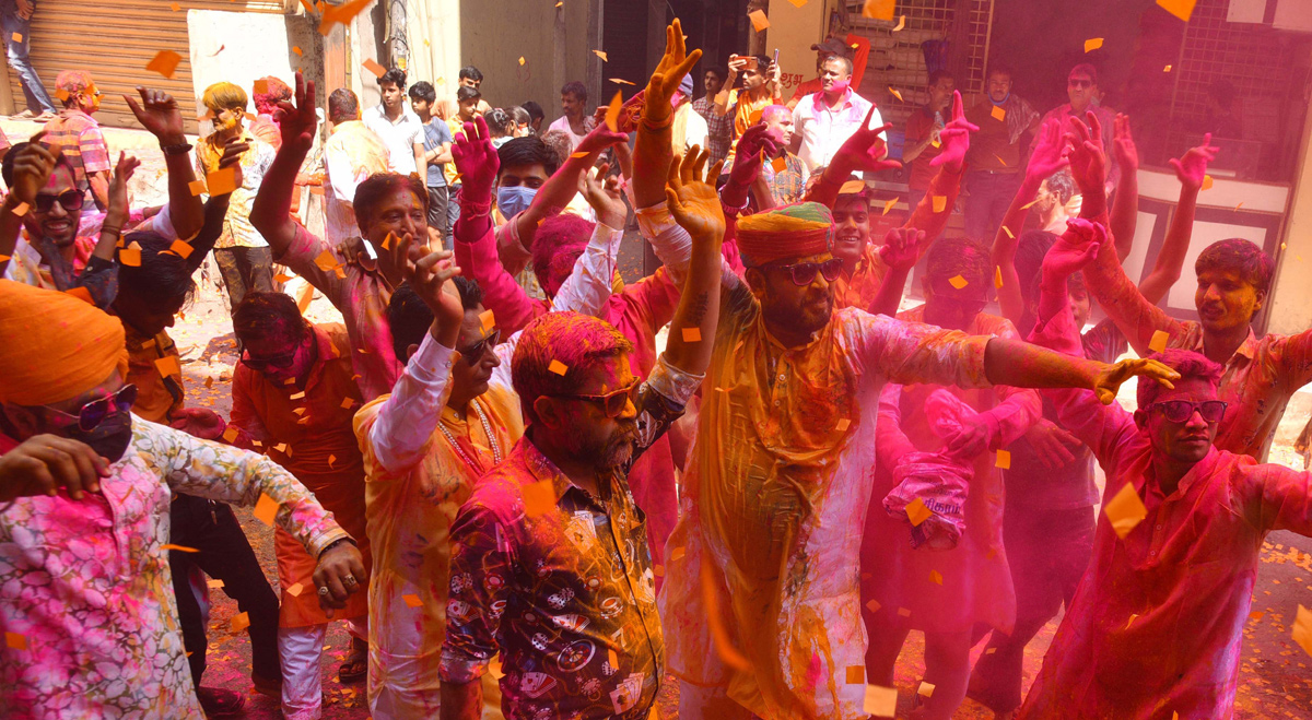 Holi Celebration In Hyderabad  - Sakshi37