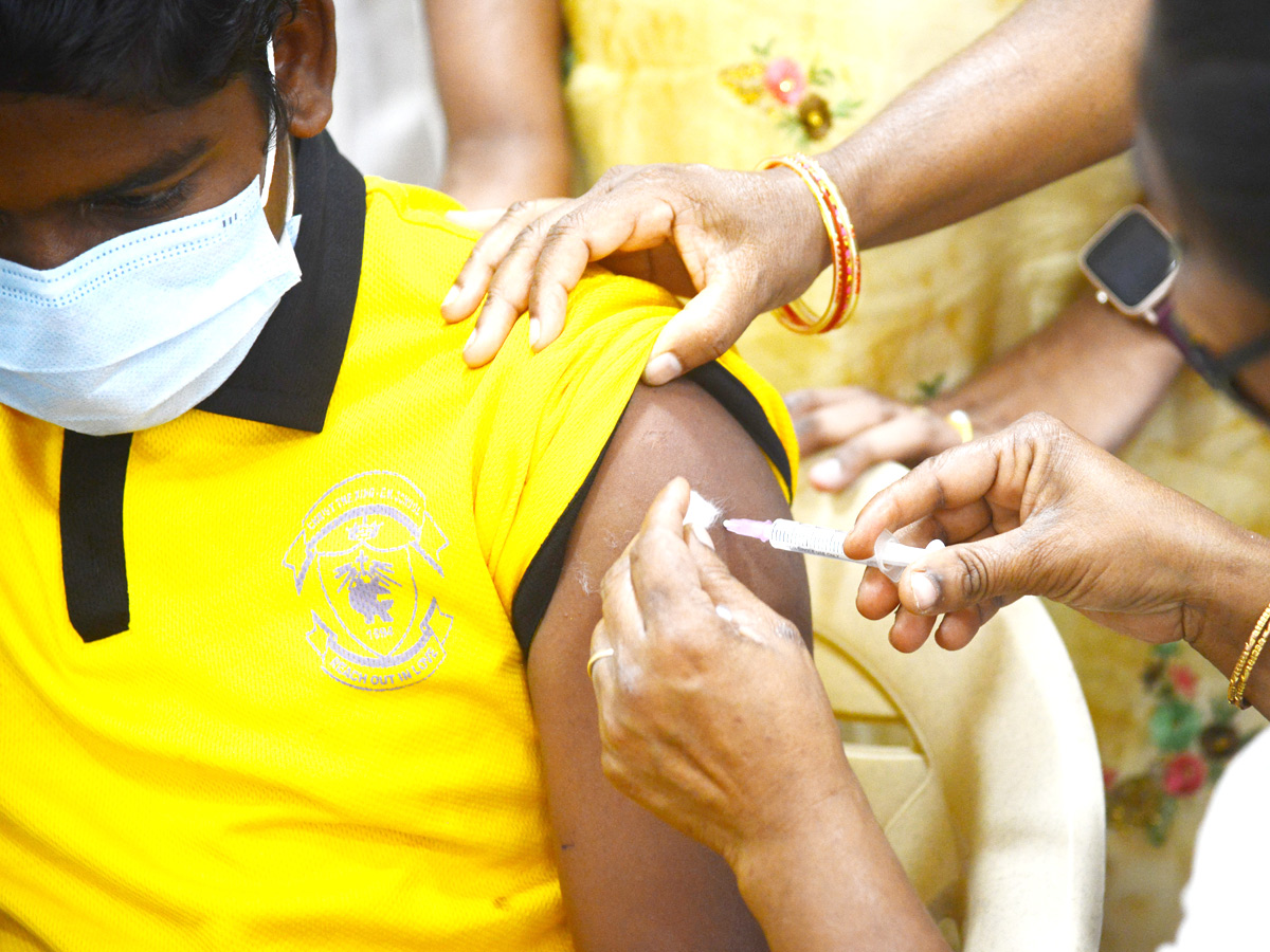 Covid Vaccine in Children in Andhra Pradesh - Sakshi4