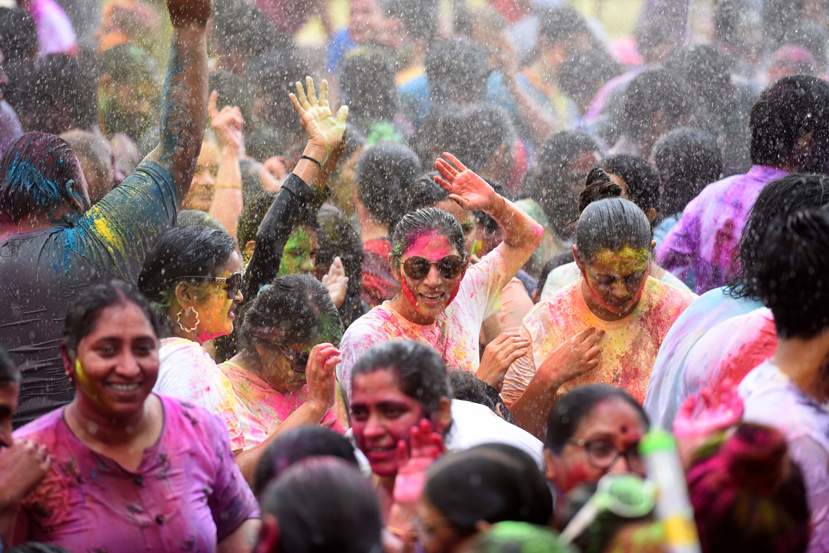 Holi Celebration In Hyderabad - Sakshi5