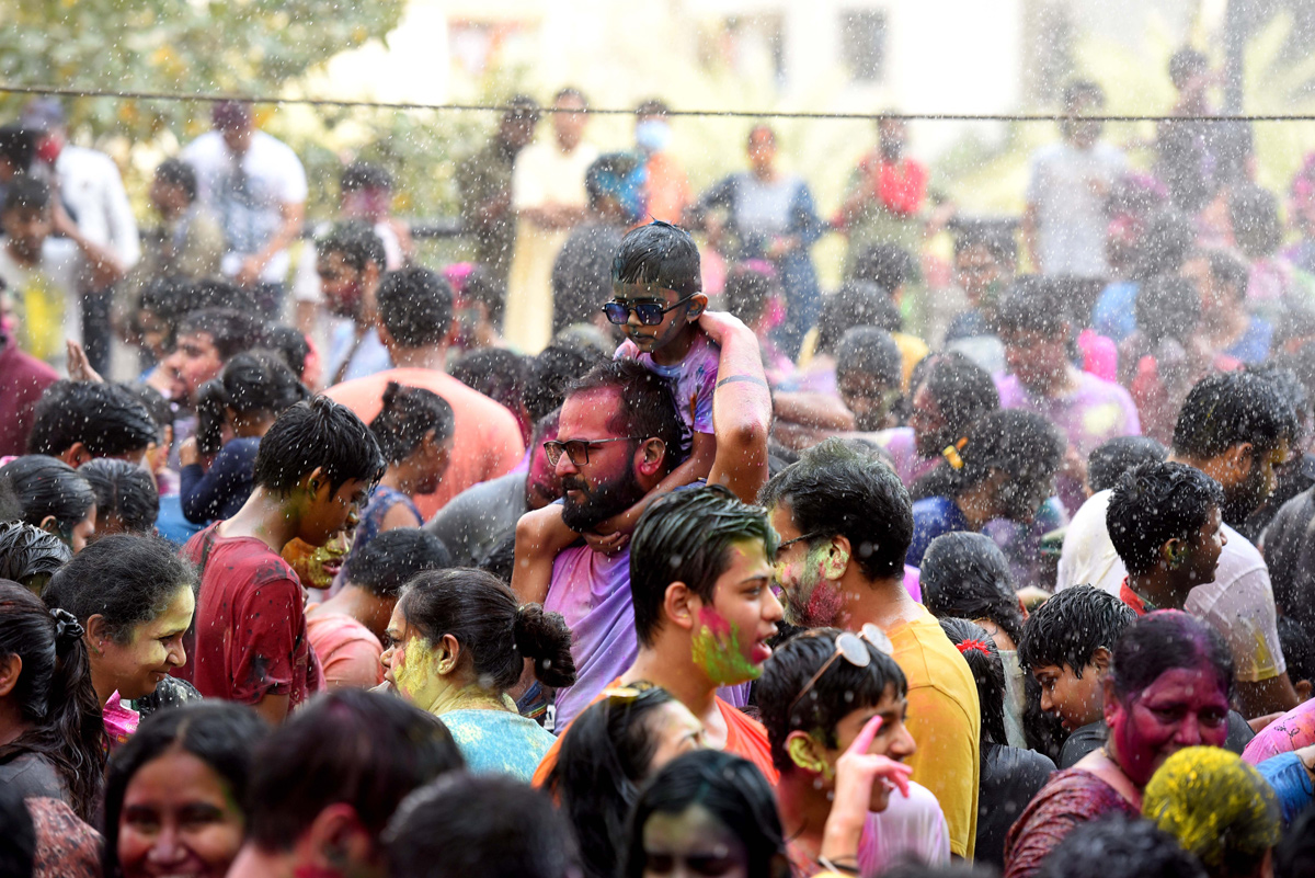 Holi Celebration In Hyderabad - Sakshi6