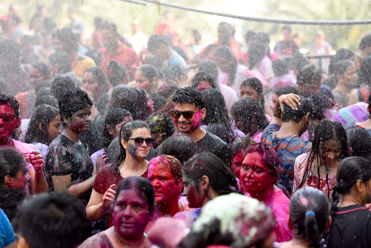 Holi Celebration In Hyderabad - Sakshi7