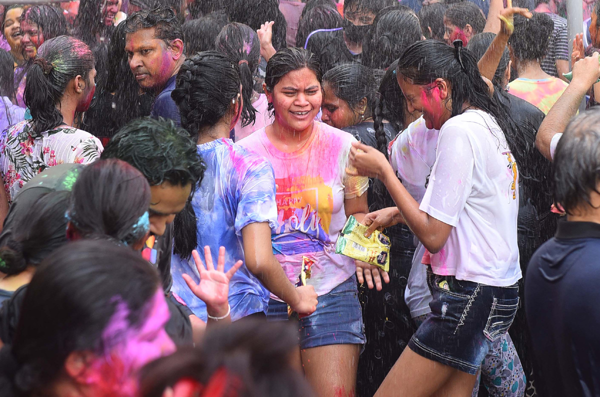 Holi Celebration In Hyderabad - Sakshi11