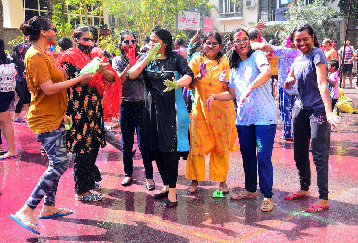 Holi Celebration In Hyderabad - Sakshi20