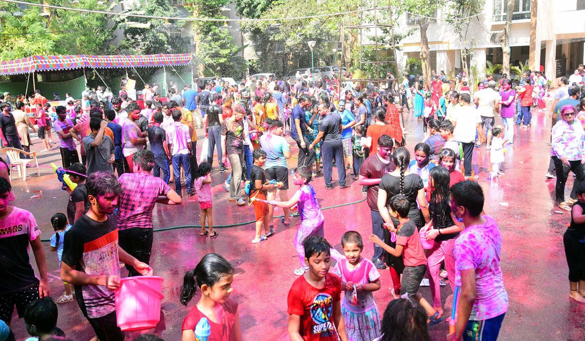 Holi Celebration In Hyderabad - Sakshi21