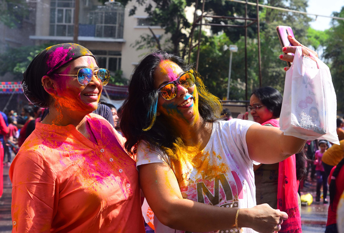 Holi Celebration In Hyderabad - Sakshi23