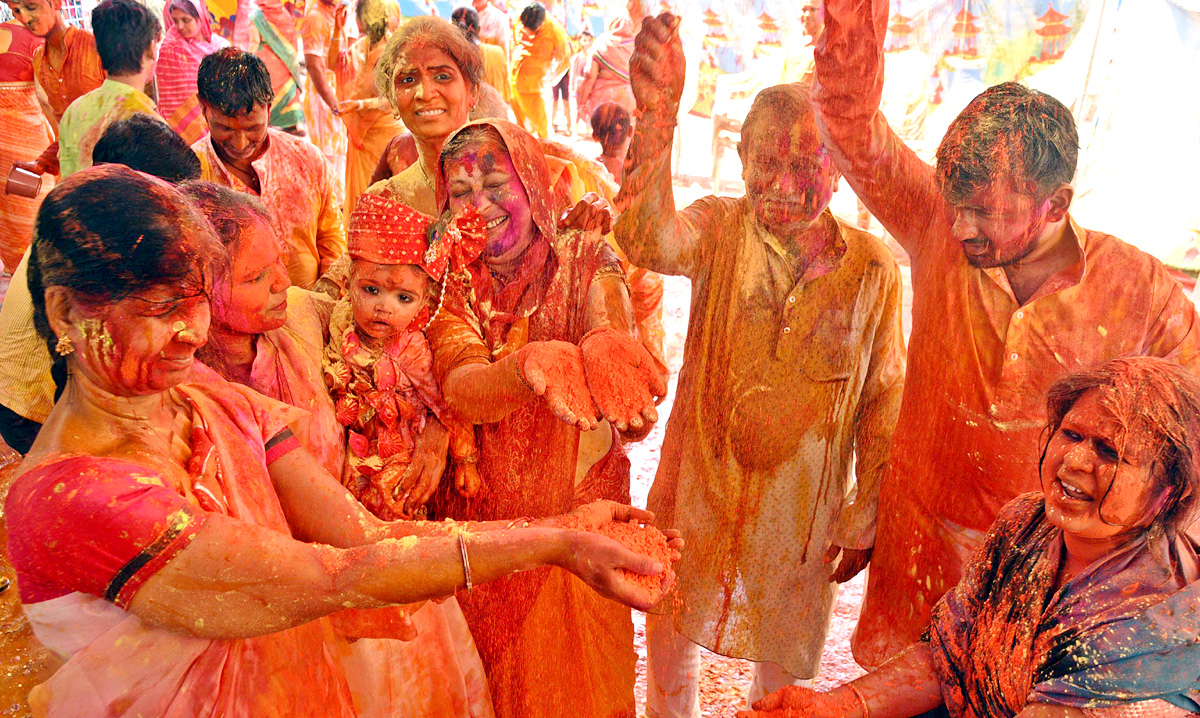 Holi Celebrations In Hyderabad - Sakshi28