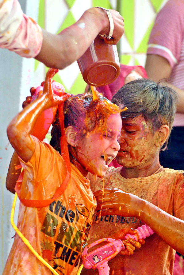 Holi Celebrations In Hyderabad - Sakshi30