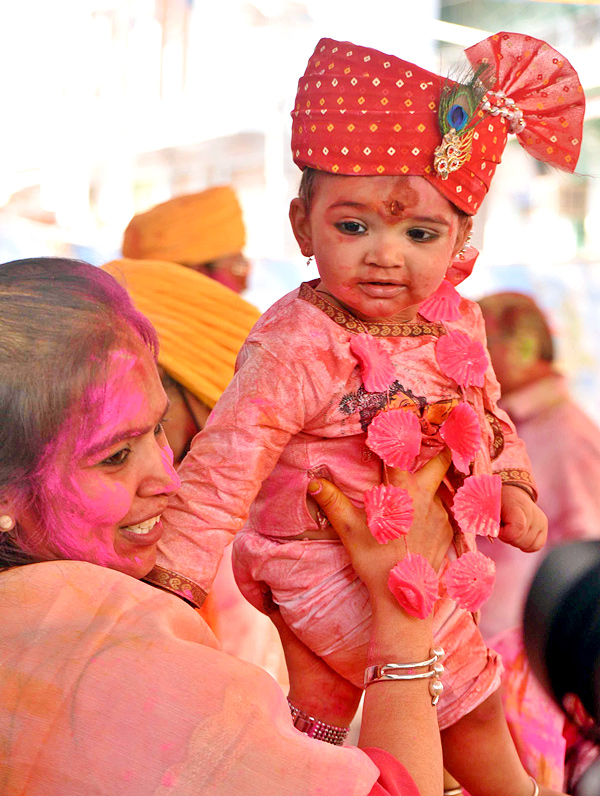 Holi Celebrations In Hyderabad - Sakshi33