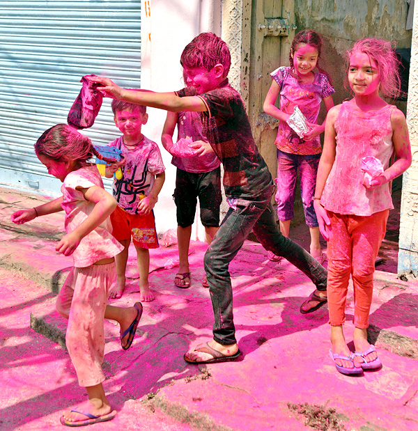 Holi Celebrations In Hyderabad - Sakshi37