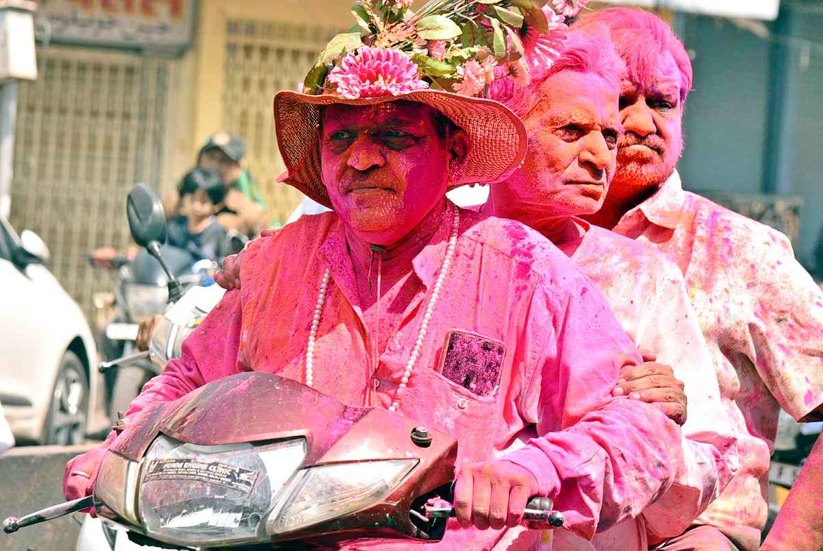 Holi Celebrations In Hyderabad - Sakshi38