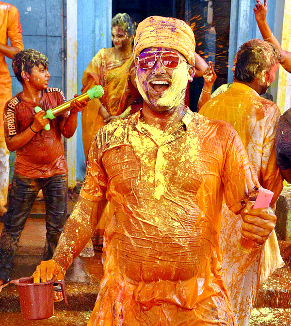 Holi Celebrations In Hyderabad - Sakshi42