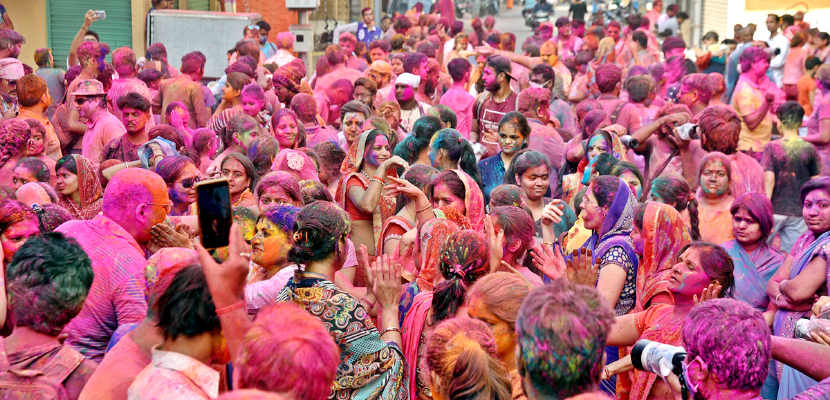 Holi Celebrations In Hyderabad - Sakshi4