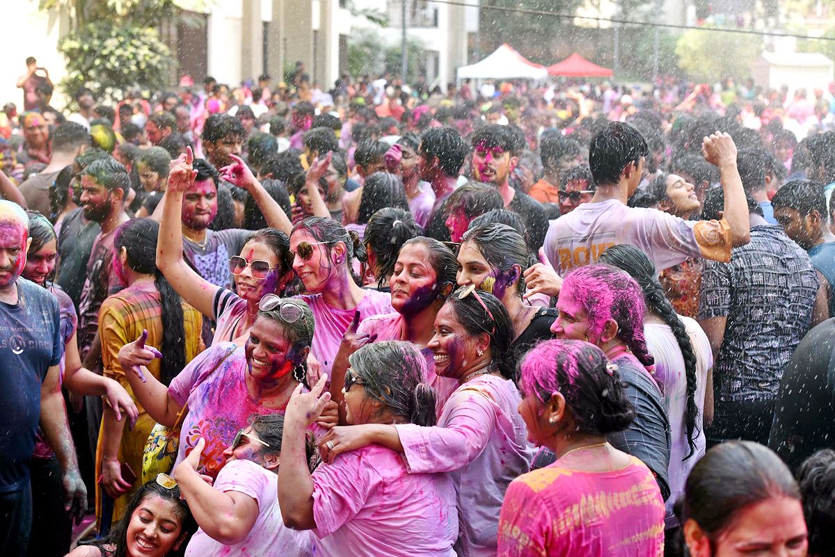 Holi Celebration In Hyderabad - Sakshi25