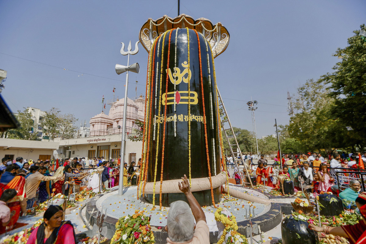 Devotees throng temples, offer prayers on Maha Shivaratri - Sakshi5