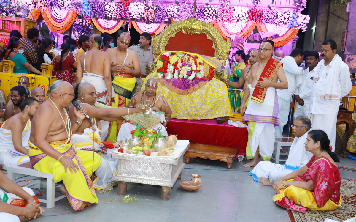 Yadadri Temple in Telangana  - Sakshi10