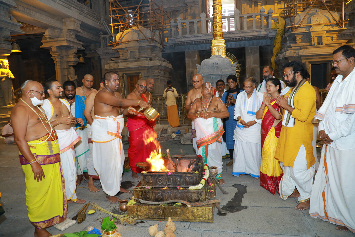 Yadadri Temple in Telangana  - Sakshi19