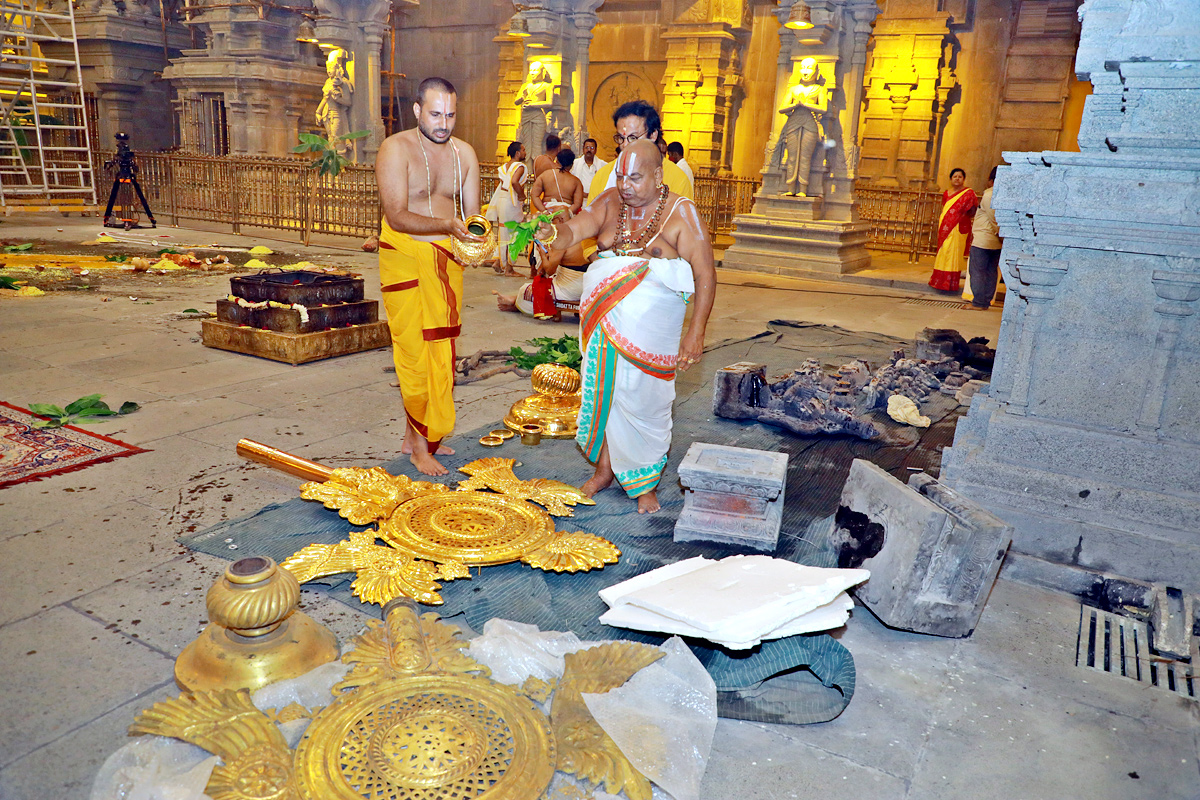 Yadadri Temple in Telangana  - Sakshi22