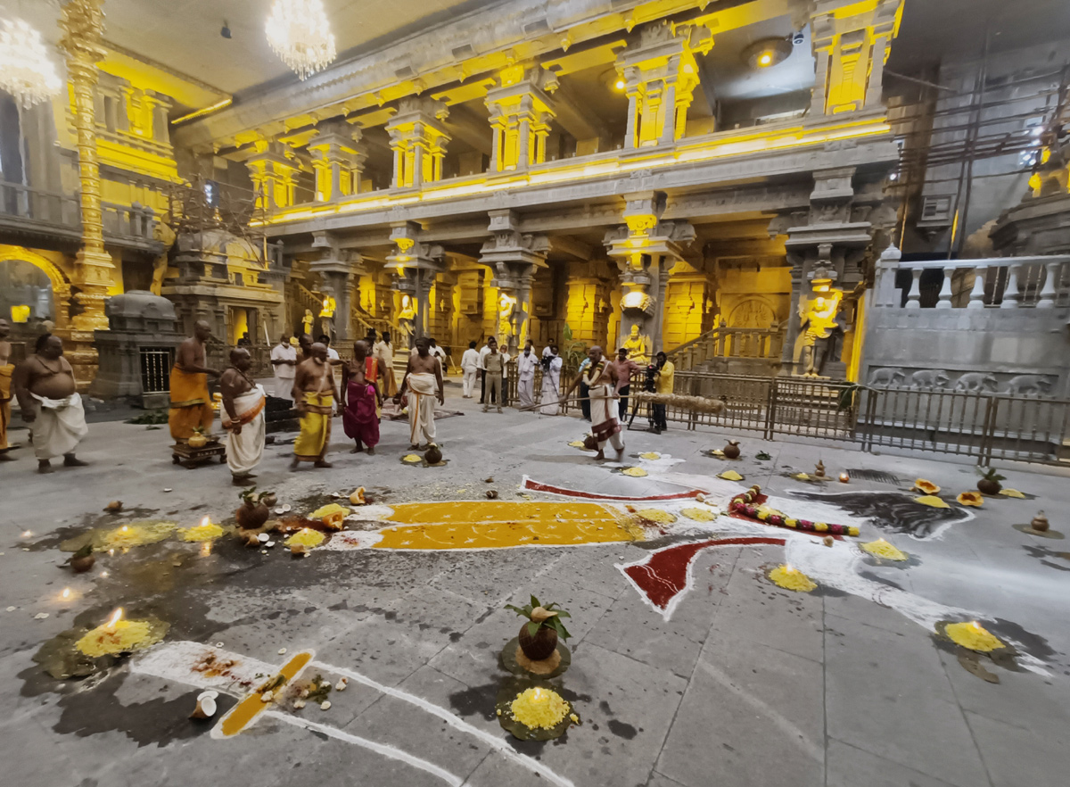 Yadadri Temple in Telangana  - Sakshi23