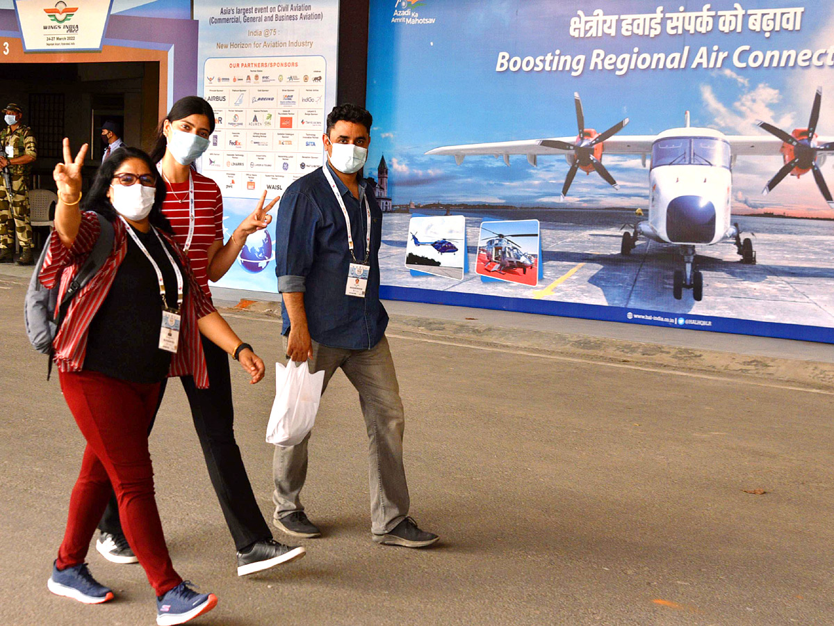 WINGS INDIA 2022 International Aviation Show in Begumpet Airport Photos - Sakshi14