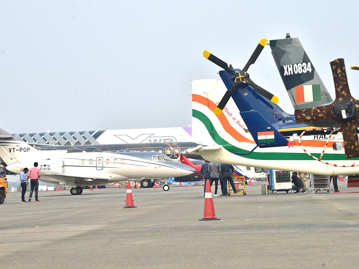 WINGS INDIA 2022 International Aviation Show in Begumpet Airport Photos - Sakshi7