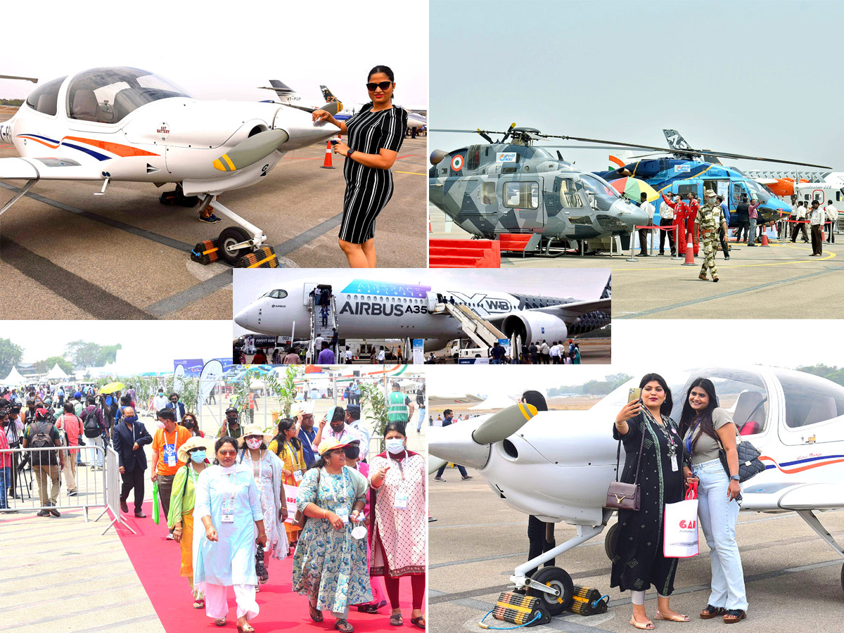 Wings India 2022 Aviation Expo Exhibition Show Begins In Begumpet  - Sakshi1