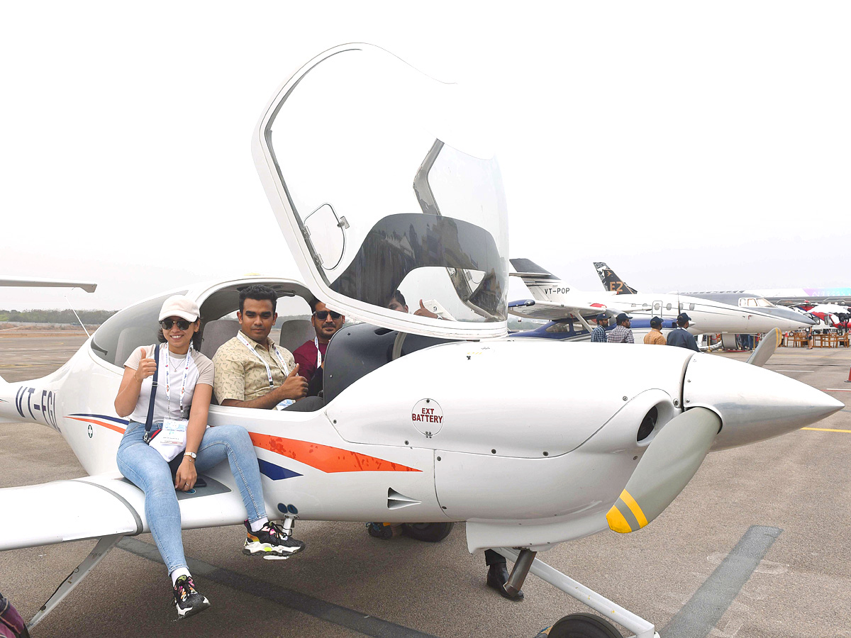 Wings India 2022 Aviation Expo Exhibition Show Begins In Begumpet  - Sakshi5