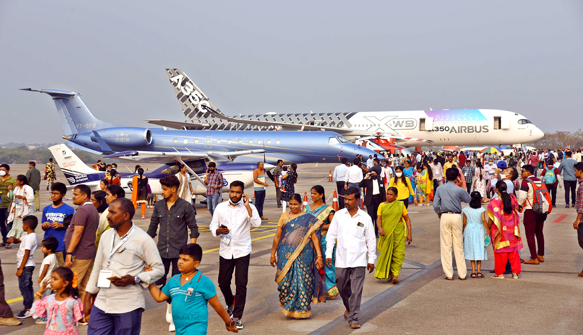 Wings India 2022 Aviation Show in Hyderabad - Sakshi51