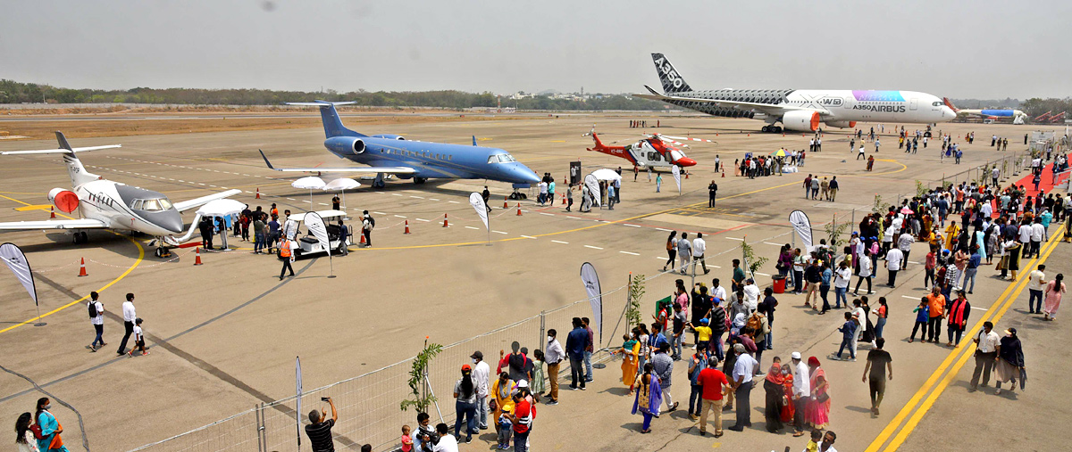 Wings India 2022 Aviation Show in Hyderabad - Sakshi7