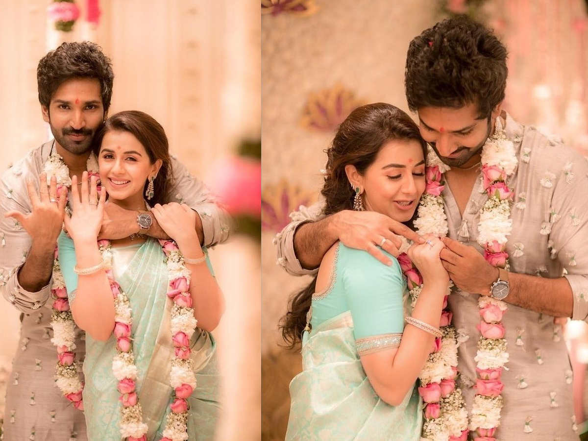 Nikki Galrani gets engaged to Aadhi Pinisetty PHoto Gallery - Sakshi7