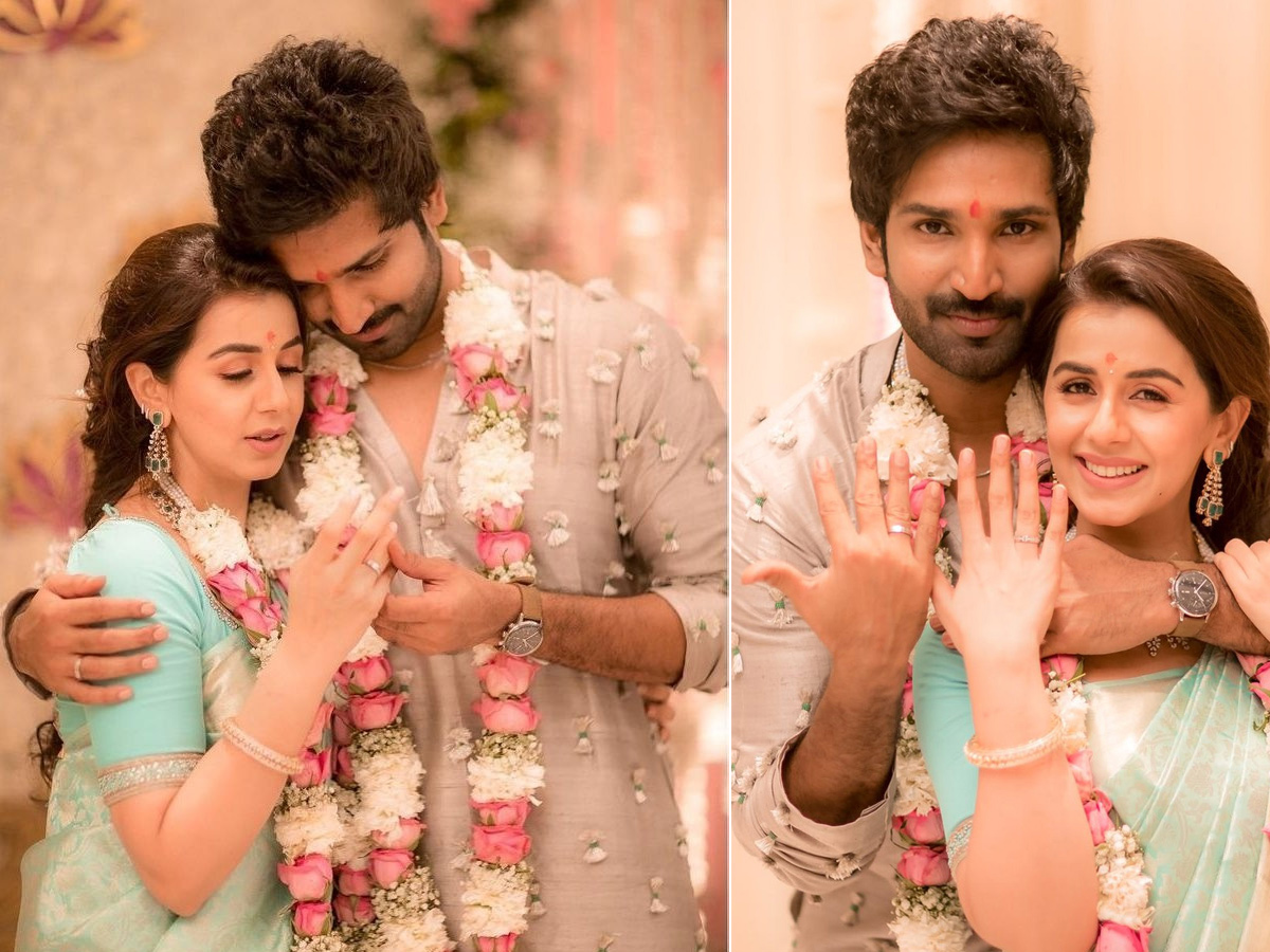 Nikki Galrani gets engaged to Aadhi Pinisetty PHoto Gallery - Sakshi8