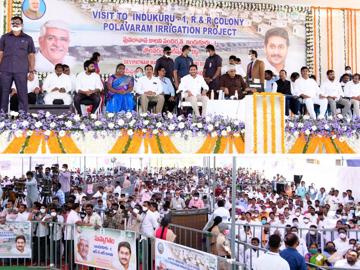 CM YS Jagan Union Minister Gajendra Singh Shekawat Visit to Polavaram Photo Gallery - Sakshi9