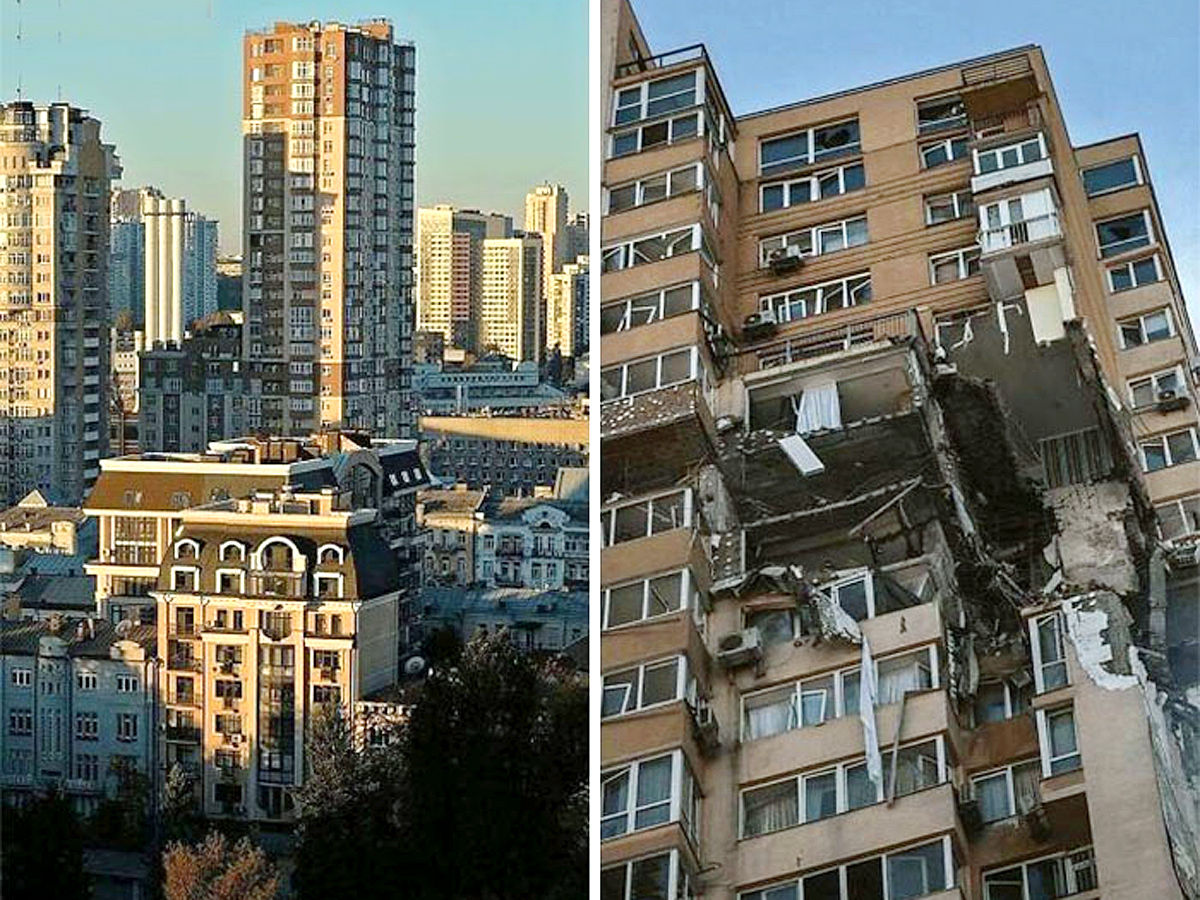 Ukraine Before And After War Photos - Sakshi9