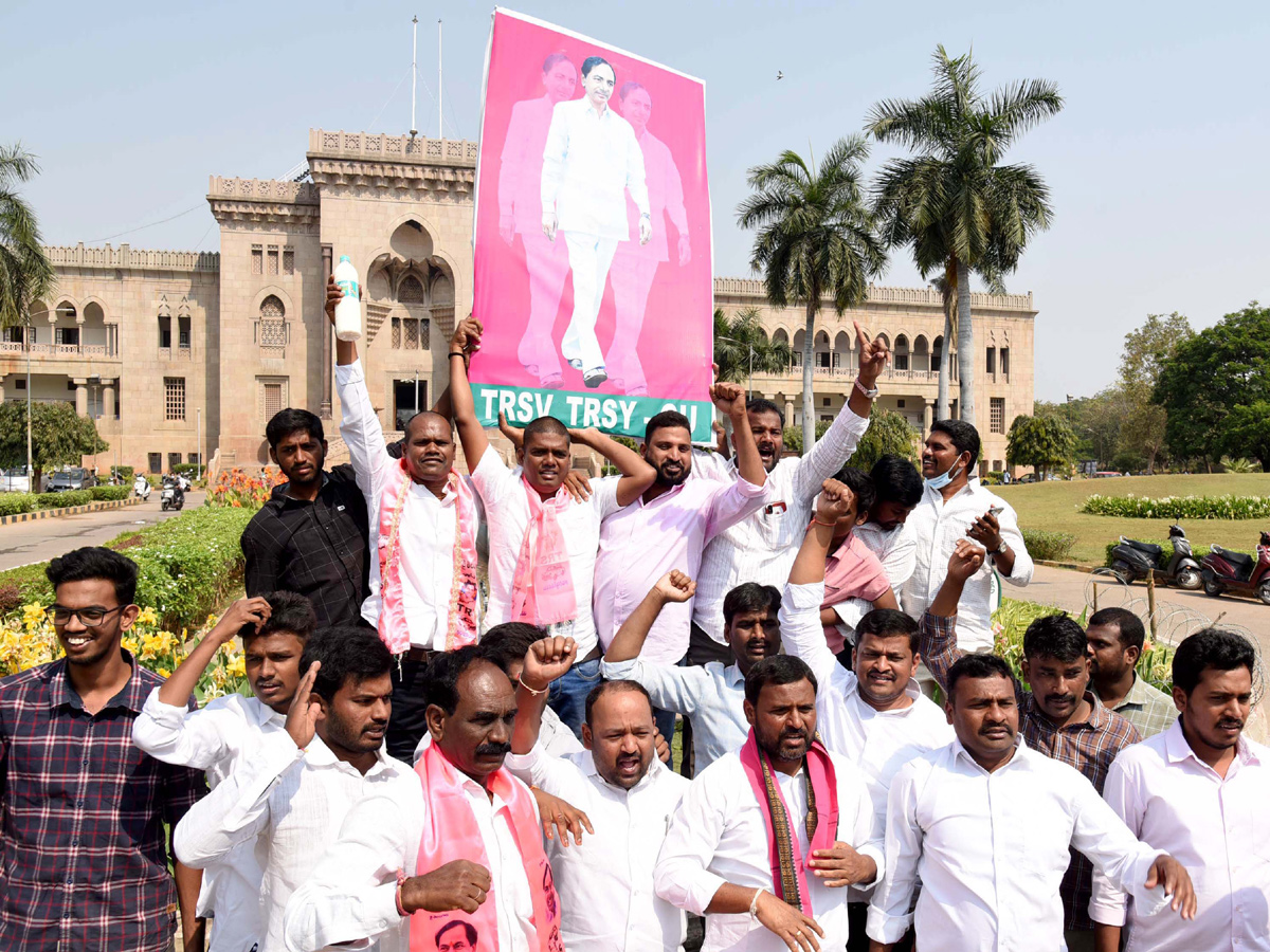 Telangana Students Celebrations After KCR Announcement on Jobs Notification Photo Gallery - Sakshi3