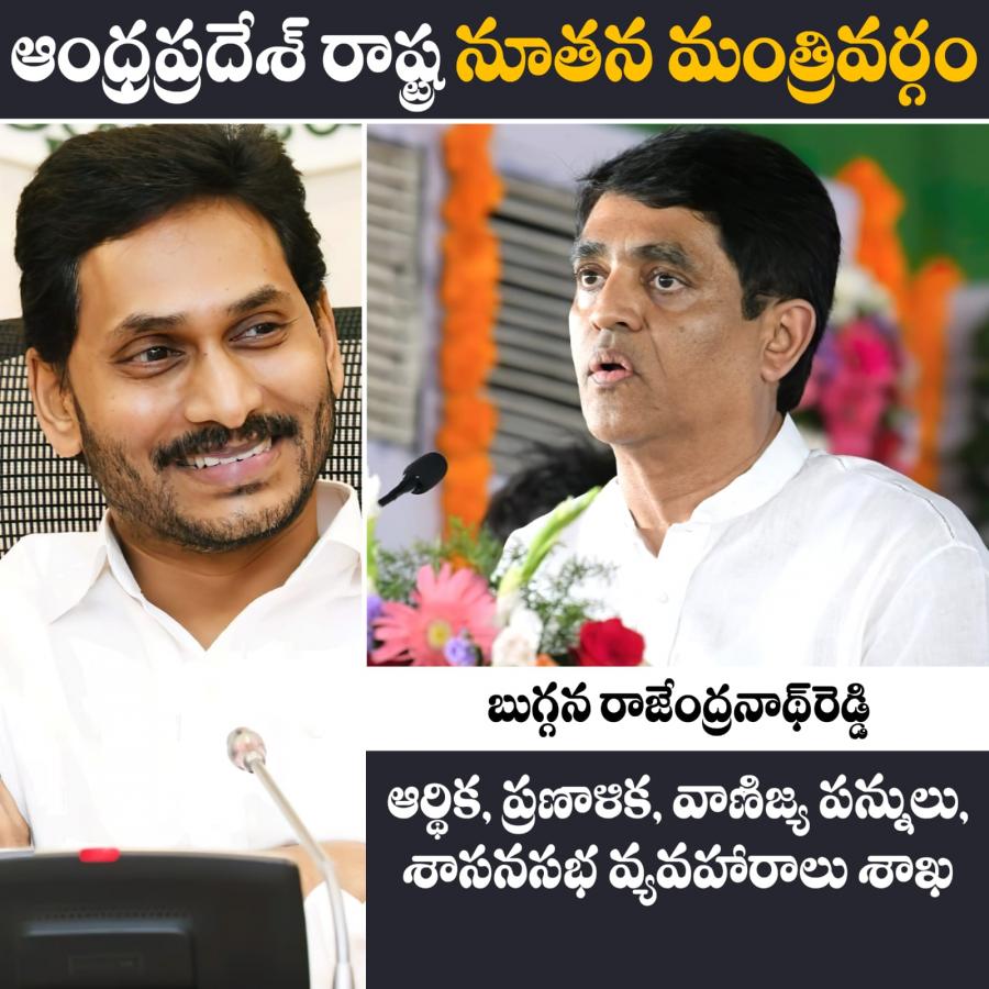 AP New Ministers List And Their Portfolios  - Sakshi13