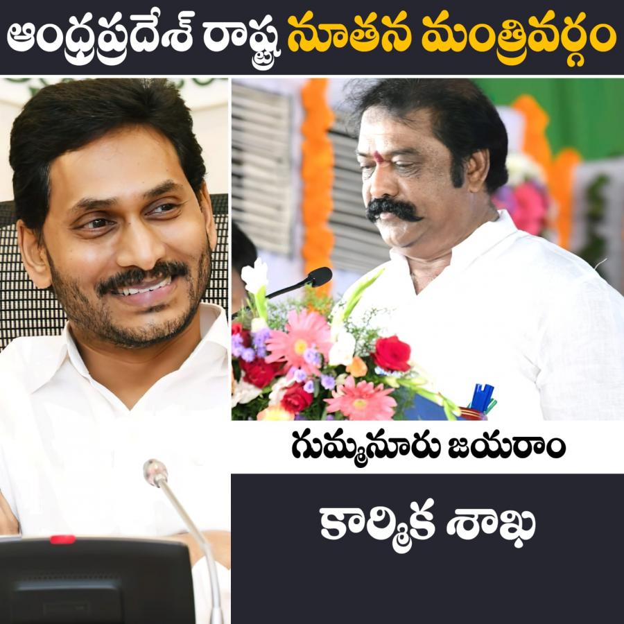 AP New Ministers List And Their Portfolios  - Sakshi16