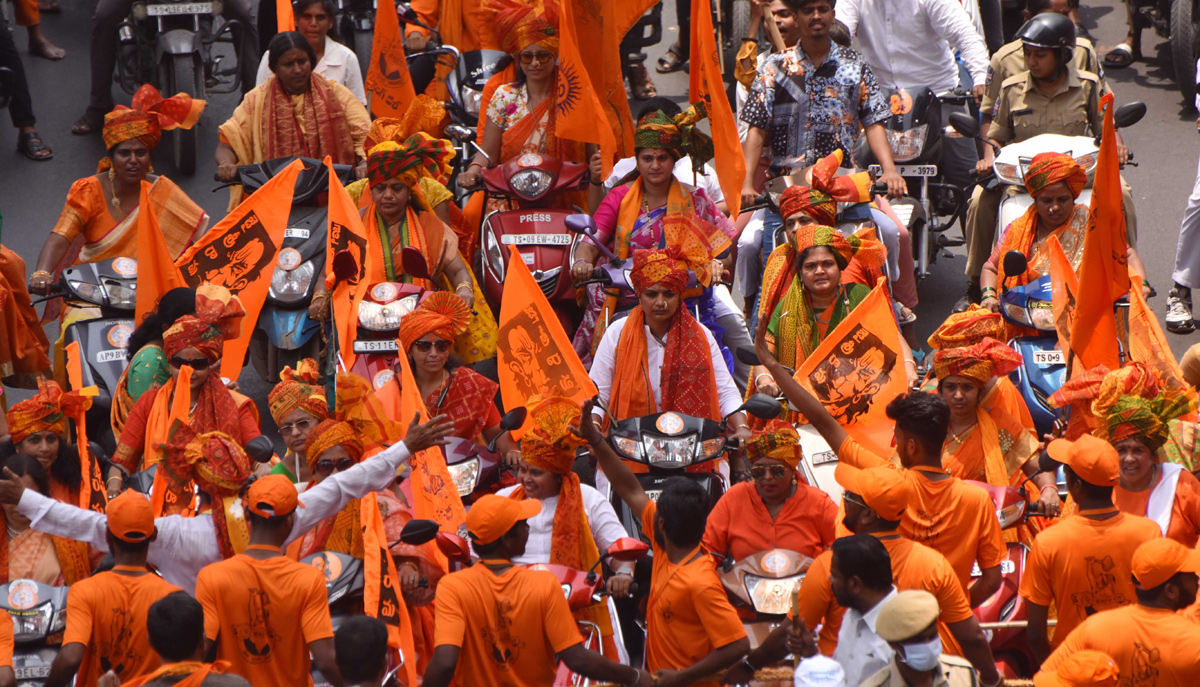 Hanuman Jayanthi Rally in Hyderabad - Sakshi3