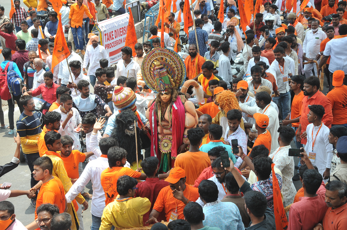 Hanuman Jayanthi Rally in Hyderabad - Sakshi5