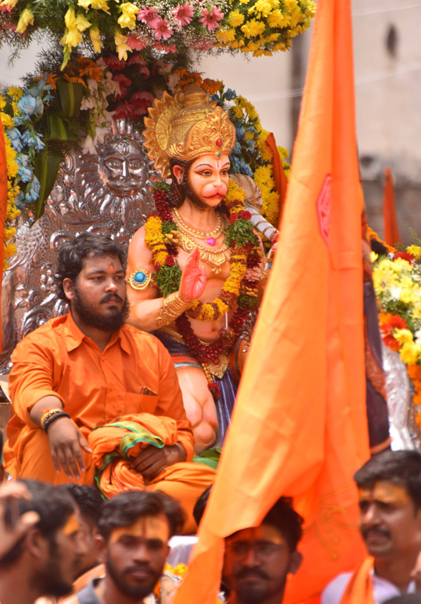 Hanuman Jayanthi Rally in Hyderabad - Sakshi10