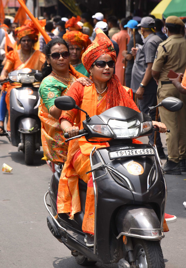 Hanuman Jayanthi Rally in Hyderabad - Sakshi13