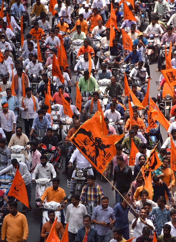 Hanuman Jayanthi Rally in Hyderabad - Sakshi17