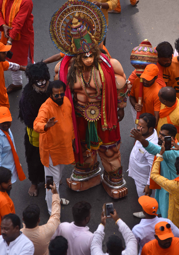 Hanuman Jayanthi Rally in Hyderabad - Sakshi21