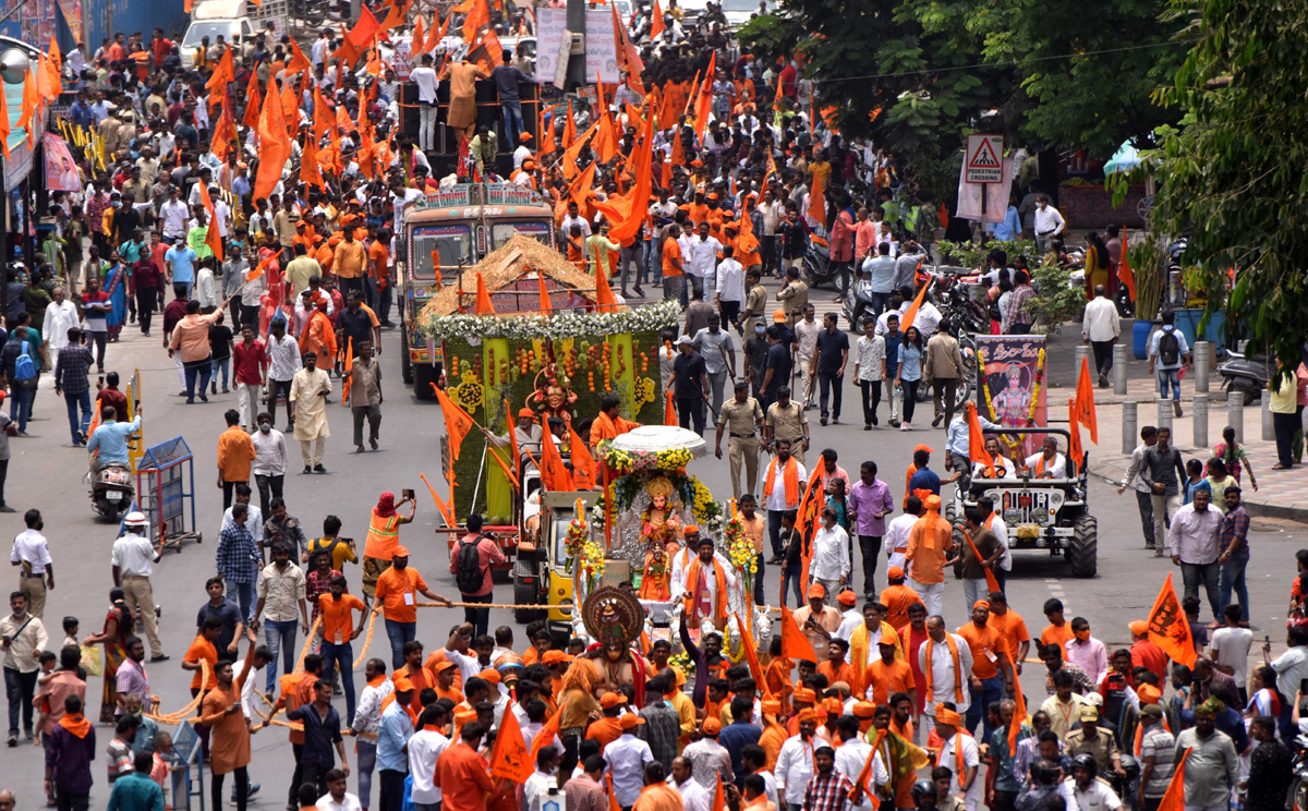 Hanuman Jayanthi Rally in Hyderabad - Sakshi23