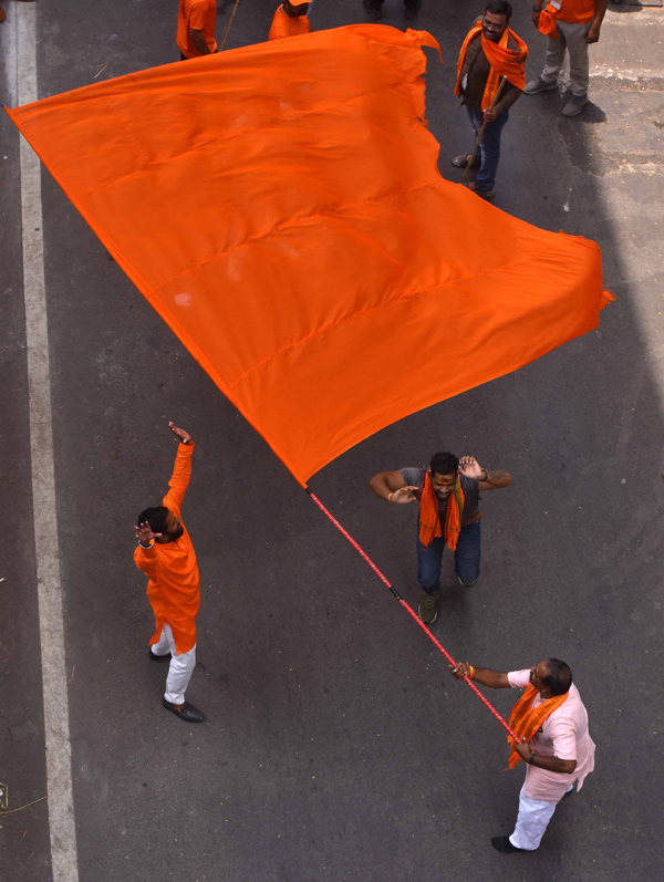 Hanuman Jayanthi Rally in Hyderabad - Sakshi24