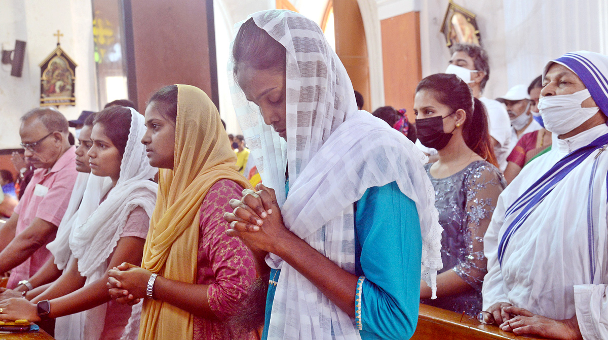 Easter Festival Prayer AT St Marys Church Secunderabad - Sakshi2