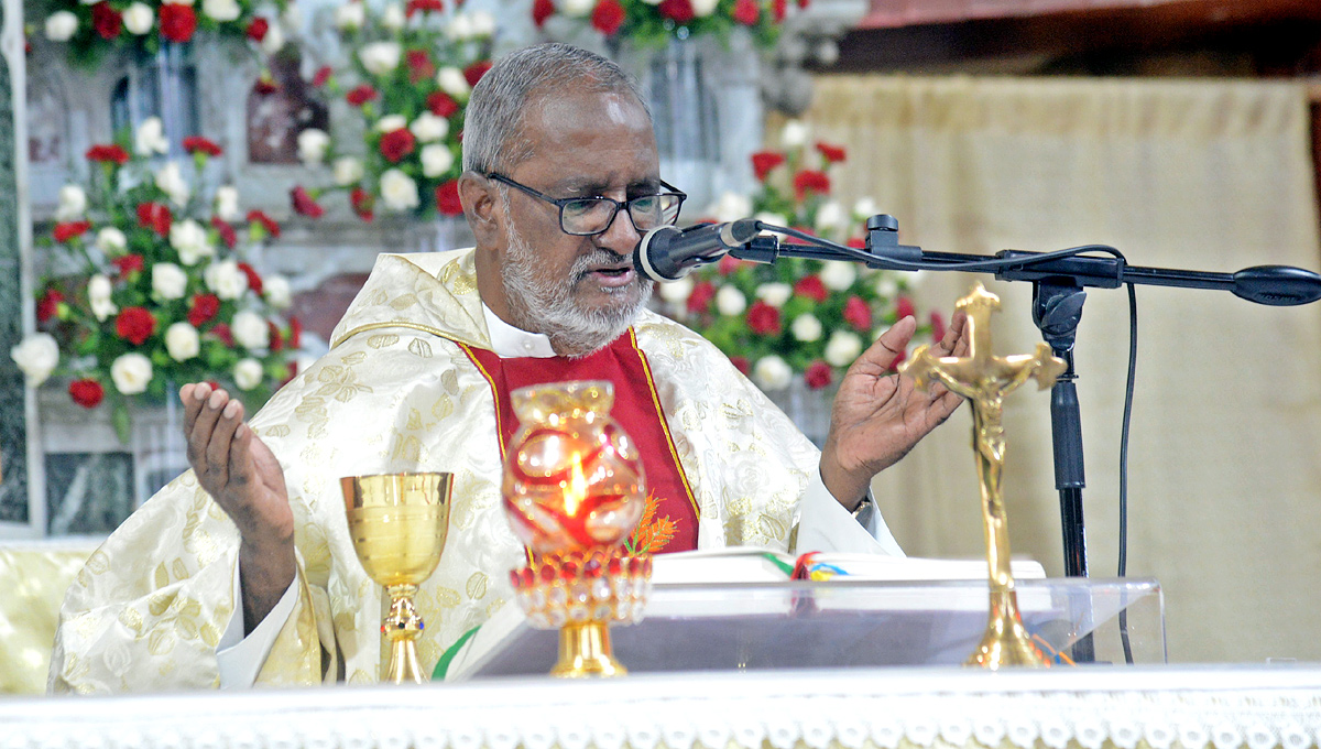 Easter Festival Prayer AT St Marys Church Secunderabad - Sakshi8