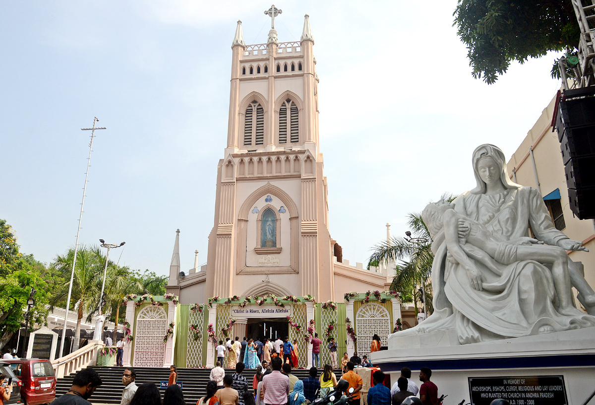 Easter Festival Prayer AT St Marys Church Secunderabad - Sakshi11