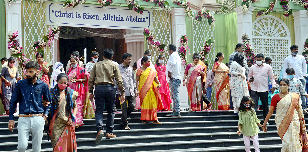 Easter Festival Prayer AT St Marys Church Secunderabad - Sakshi12