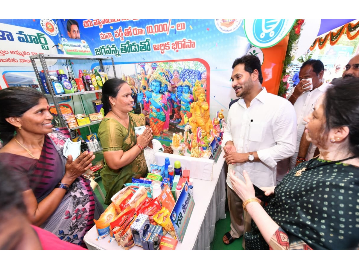 AP CM Jagan Launch 3rd Phase YSR Sunna Vaddi Scheme in Ongole Photo Gallery - Sakshi5