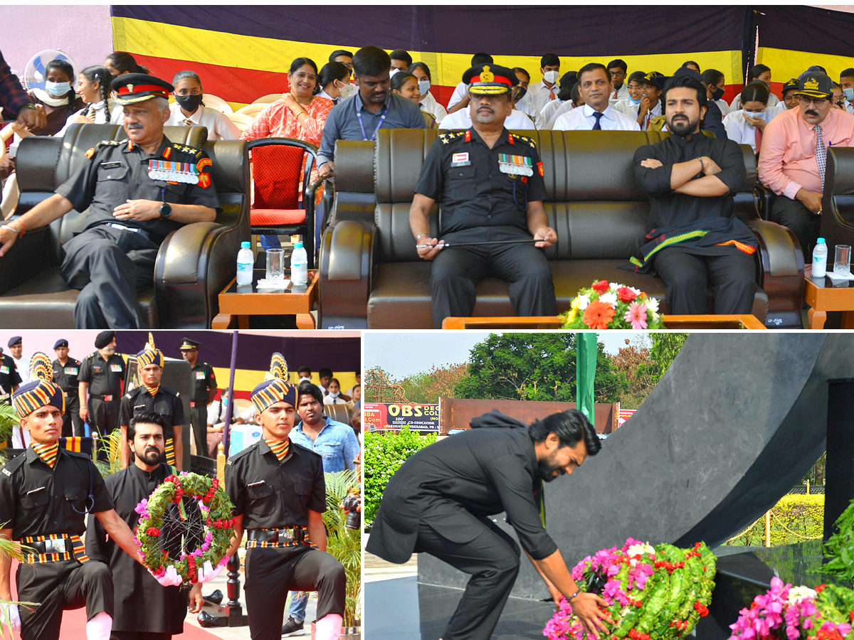 Ram Charan Pays Tribute to Army Jawans at Secunderabad Parade Ground Photo Gallery - Sakshi1